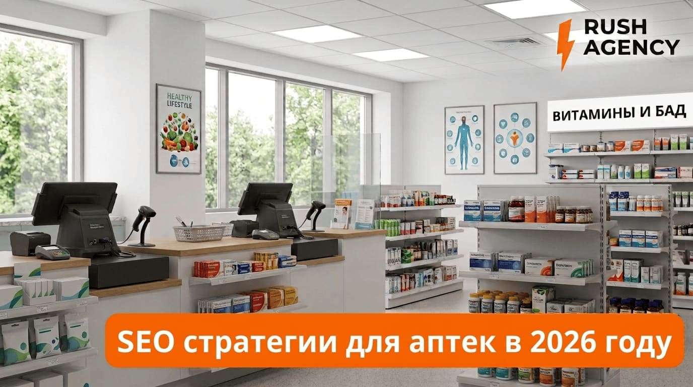 SEO стратегии для аптек в 2026 году