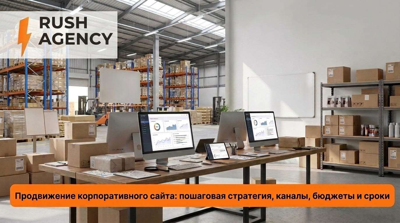 продвижение корпоративного сайта
