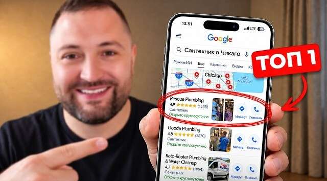 Как попасть в ТОП 1 на Google Картах